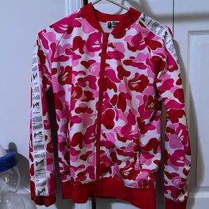 Bape zip up sweater